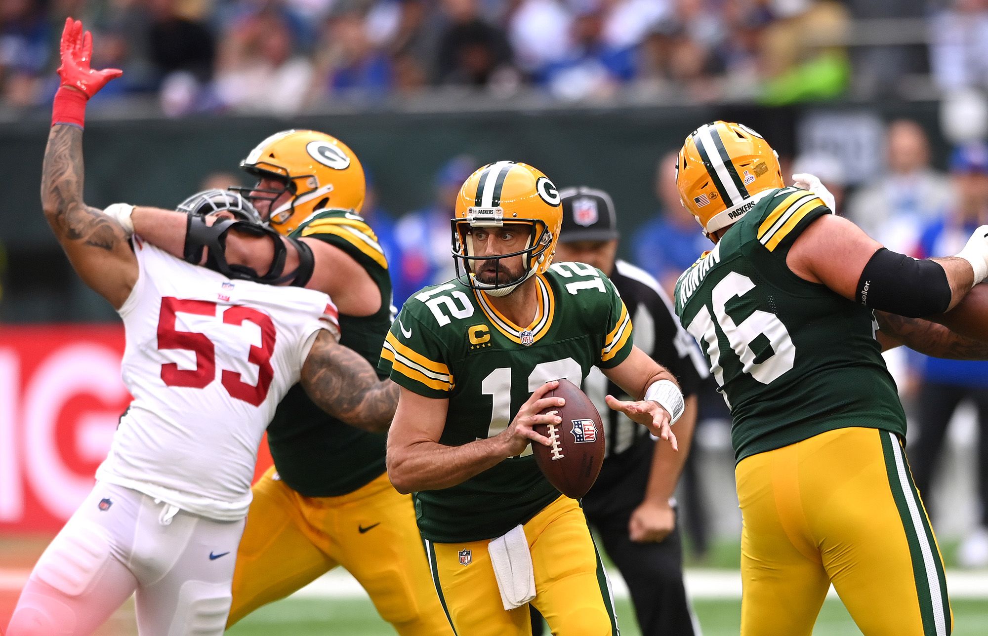 new york giants and green bay packers game