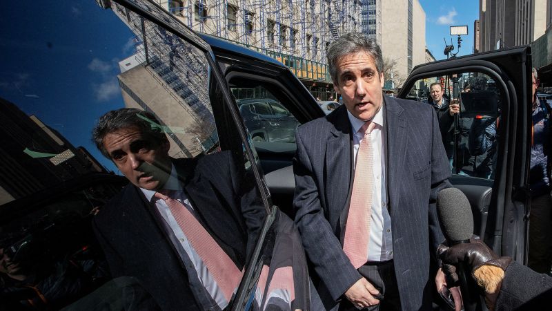 NY grand jury investigating Trump hush money scheme to hear from former Michael Cohen legal adviser | CNN Politics