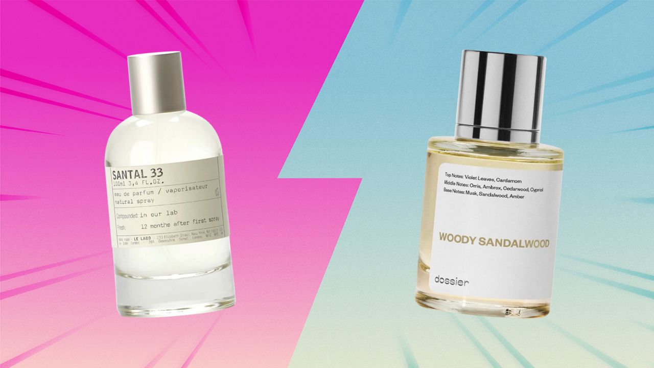 Le Labo Santal 33 vs. Dossier's Woody Sandalwood fragrance