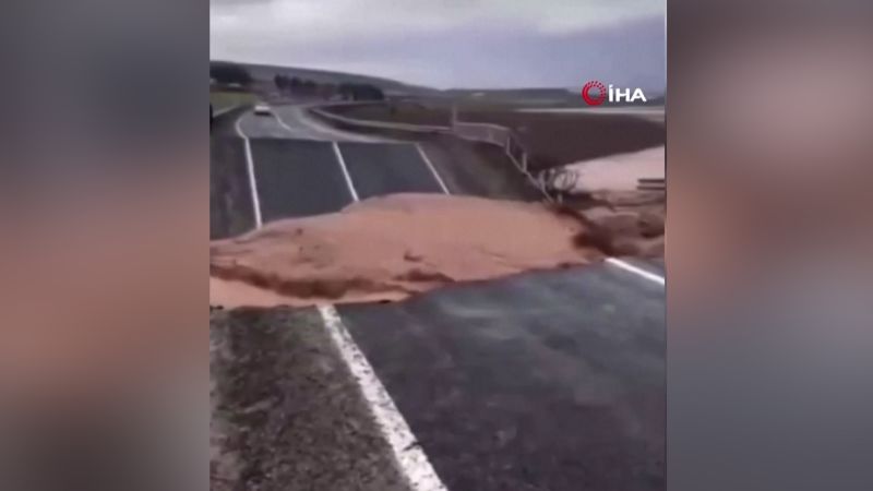 Video: Turkey floods hit the provinces affected by the earthquake