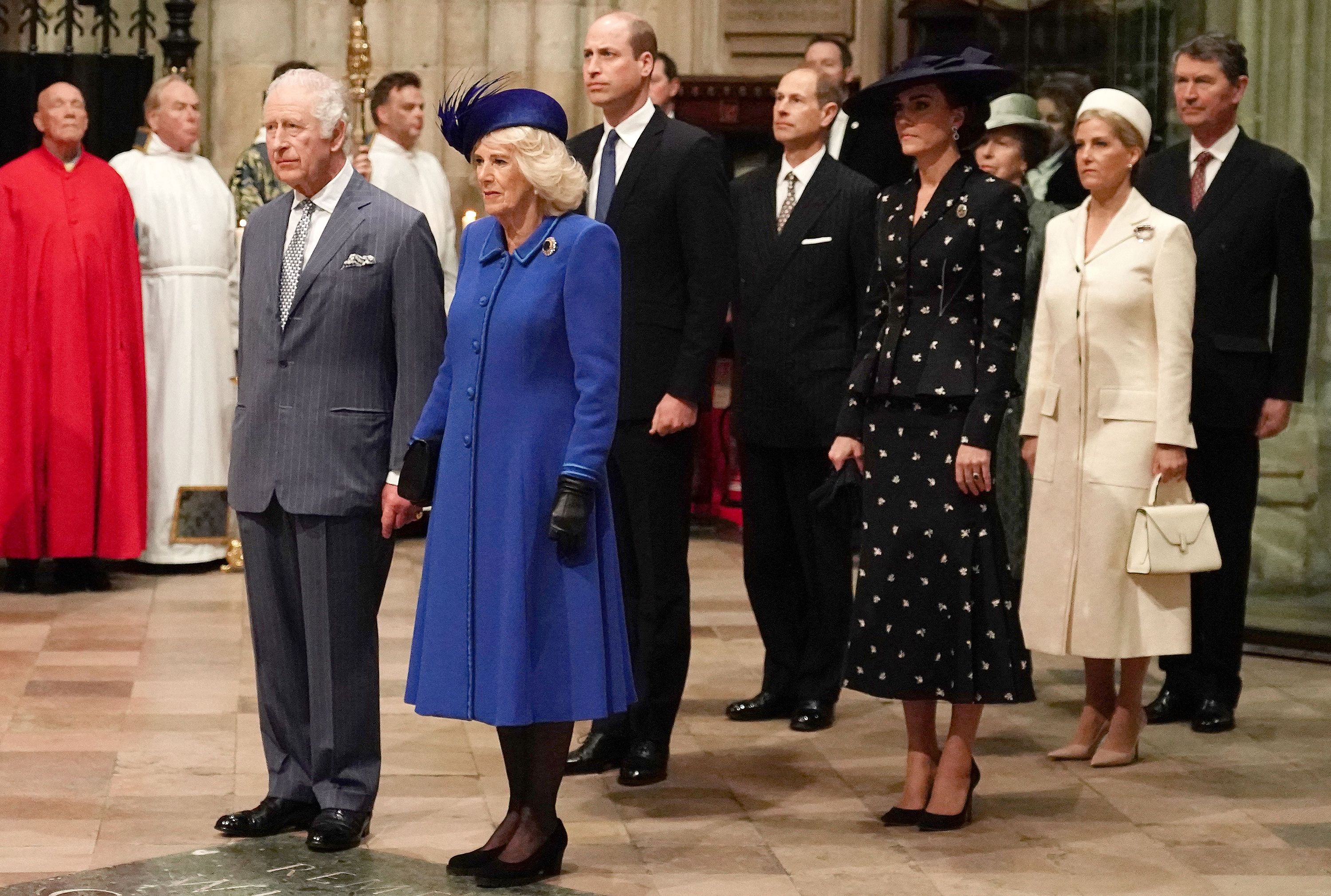 British Royals at Commonwealth Observance in 2023