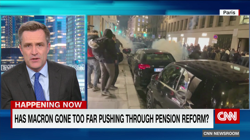 Has President Macron gone too far pushing through pension reform?  | CNN