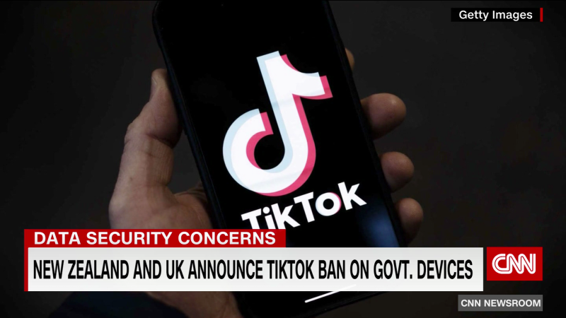 New Zealand and UK announce TikTok ban on government devices | CNN Business