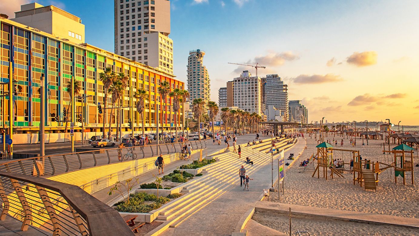 <strong>4. Israel:</strong> Israel, with Tel Aviv pictured, moved up to No. 4 from its No. 9 ranking last year.