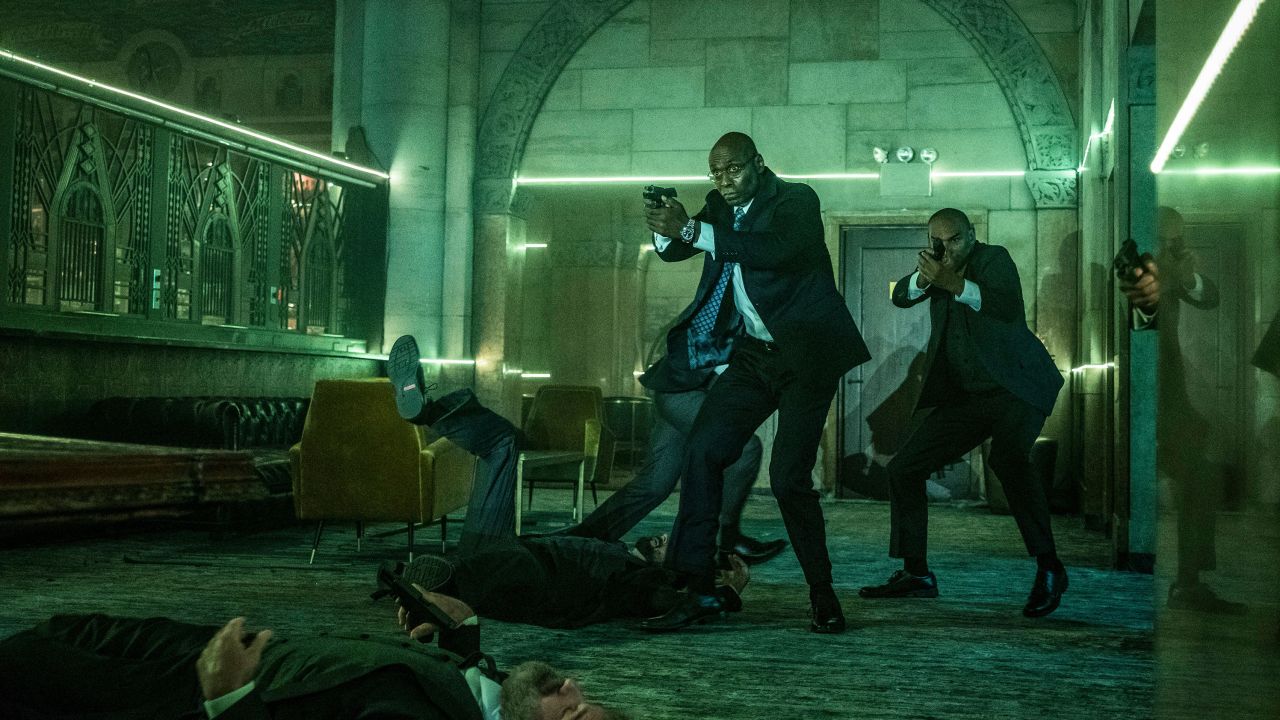 Lance Reddick as Charon in 'John Wick: Chapter 3 - Parabellum' 