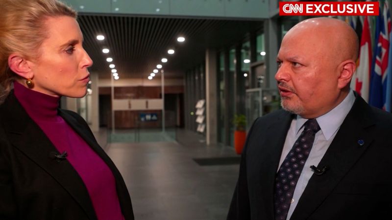 Video: ICC chief prosecutor Karim Khan reacts to Vladimir Putin arrest warrant | CNN