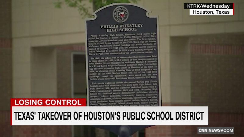 Texas’  takeover of Houston’s public school district  | CNN