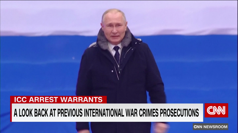 ICC issues arrest warrant for Putin over war crimes | CNN