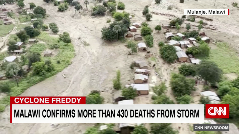 Cyclone Freddy leaves over 430 people dead in Malawi | CNN