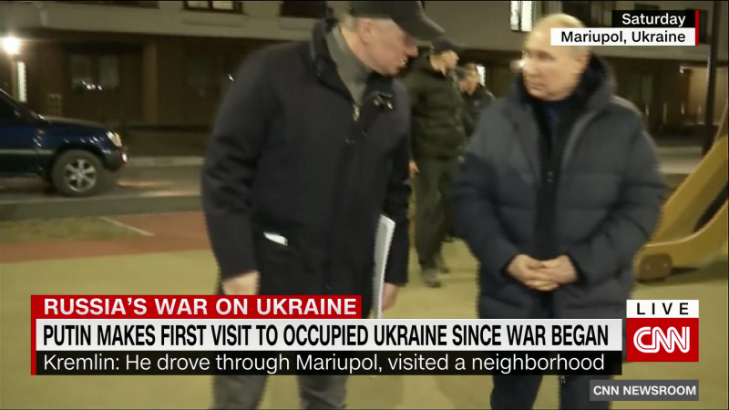 Russian President Putin Makes Surprise Visit To Ukraine | CNN