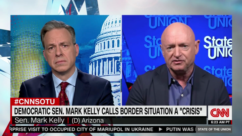 ‘It’s a crisis’: Arizona Sen. Mark Kelly on southern border | CNN Politics