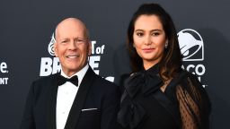 Bruce Willis and Emma Heming attend the Comedy Central Roast of Bruce Willis at Hollywood Palladium on July 14, 2018 in Los Angeles.