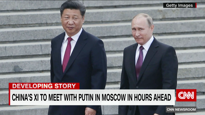 Xi/Putin Set To Meet Today In Moscow Amid Ukraine War | CNN