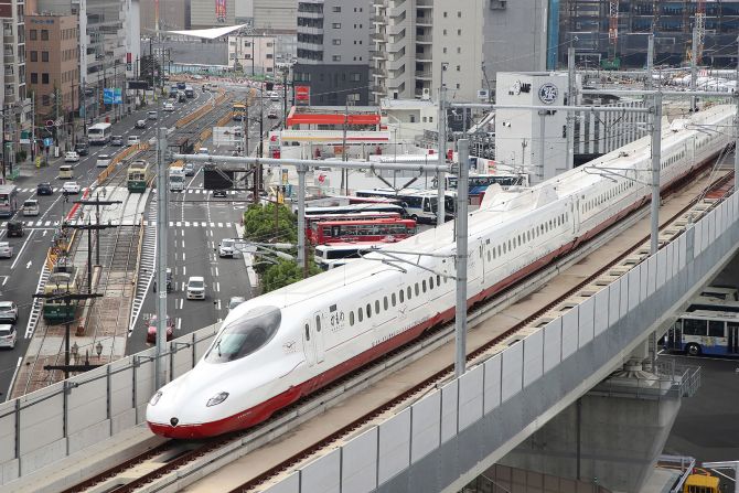 <strong>A new shinkansen: </strong>Looking for something faster? The new Nishi Kyushu Shinkansen Line is just 66 kilometers (41 miles) long, and also links the hot springs town of Takeo-Onsen in Saga prefecture with Nagasaki.