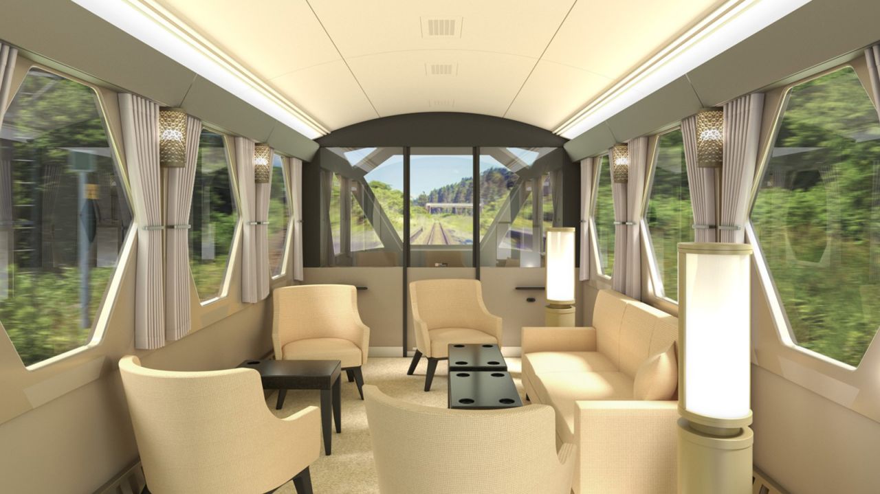 <strong>Limited Express Spacia X:</strong> The "Limited Express Spacia X"  takes to the rails this July. Running between Tokyo and the Tochigi prefecture cities of Nikko and Kinugawa Onsen, these new trains look set to make escaping for a break in the countryside north of the metropolis a must-do.