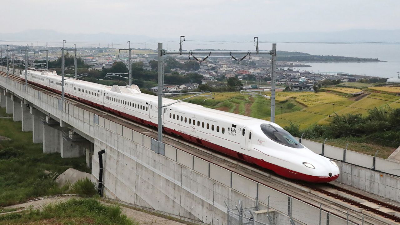 The new Nishi Kyushu Shinkansen Line is just 66 kilometers long. 