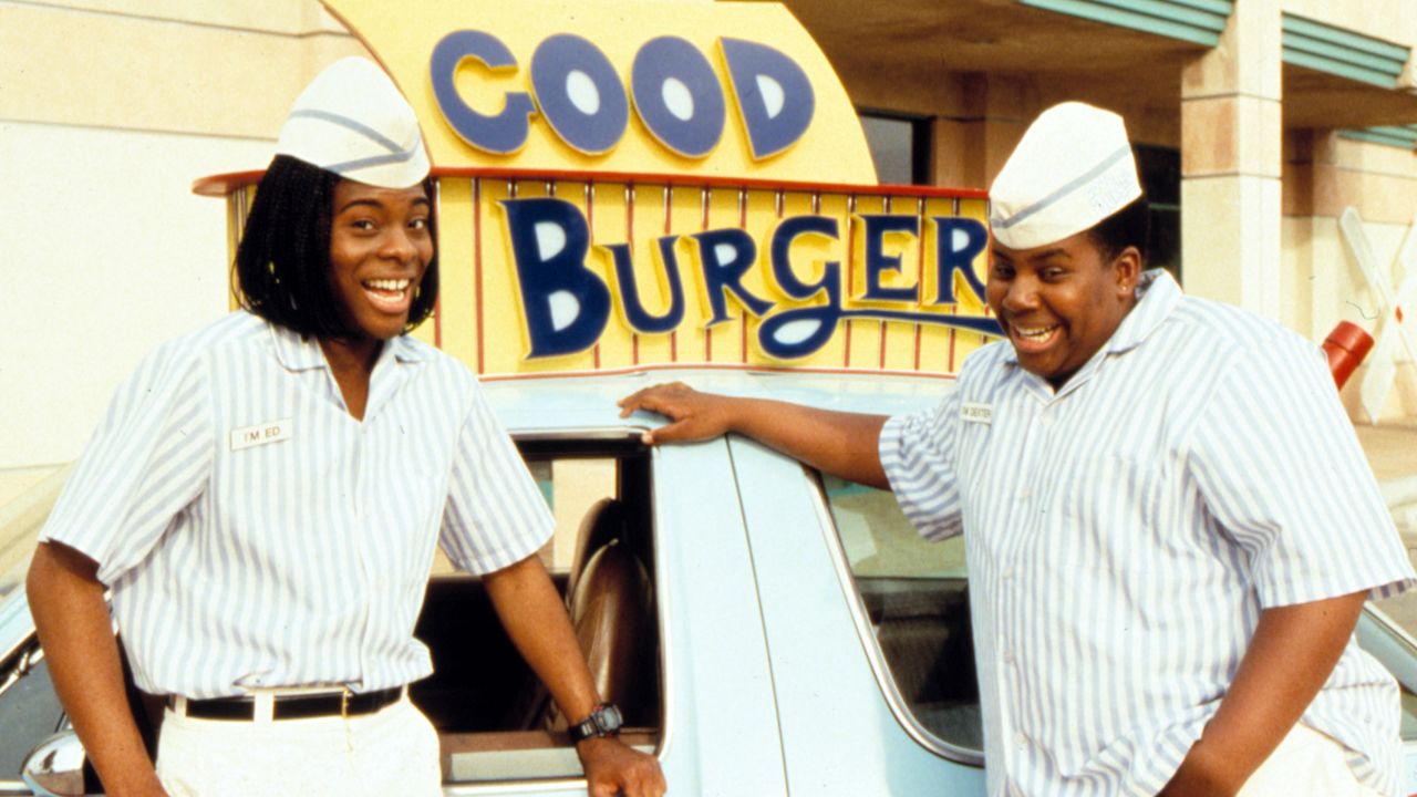 Kel Mitchell and Kenan Thompson in the 1997 film "Good Burger." 
