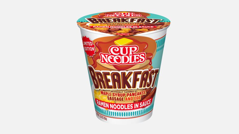Cup Noodles’ new ramen flavor puts your breakfast cravings into a cup | CNN Business