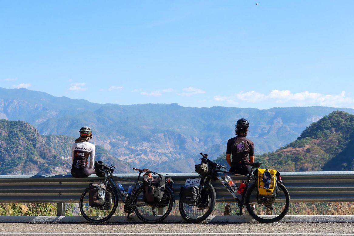 <strong>Mexico highlights:</strong> He spent around four and a half months riding across Mexico and says the experience was life changing for him.