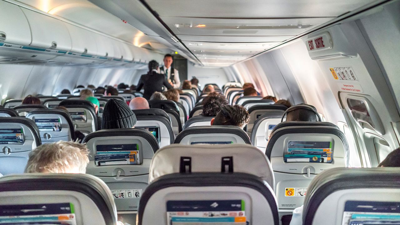 The process of lining up your body clock to your new timezone can start while you're still on the plane.