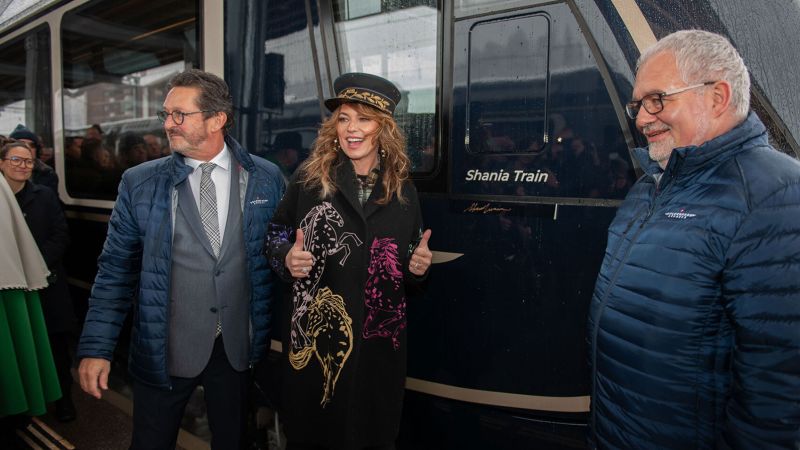 NextImg:Shania Twain now has a high-tech Swiss train named after her. Meet 'Shania Train' | CNN
