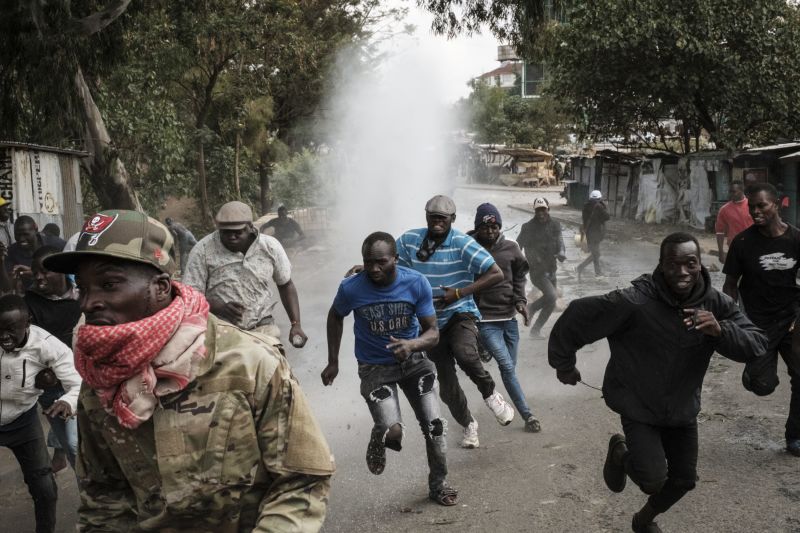 Kenya Opposition Leader Calls For Weekly Protests After Being Tear ...