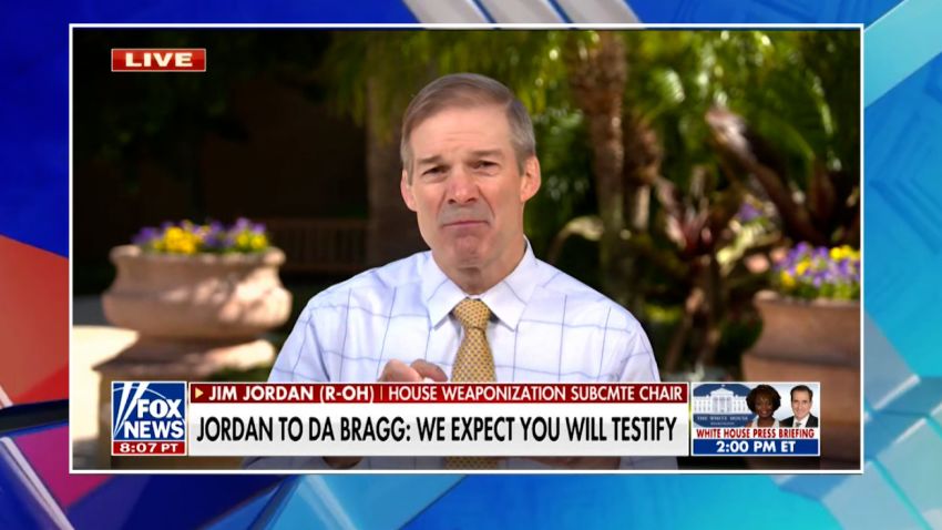 jim jordan fox news 3 20 23