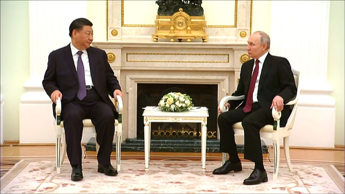 Putin again claimed to Xi that he is "always open to the negotiation process," despite his repeated refusal to engage with Kyiv on a withdrawal from Ukrainian land. 
