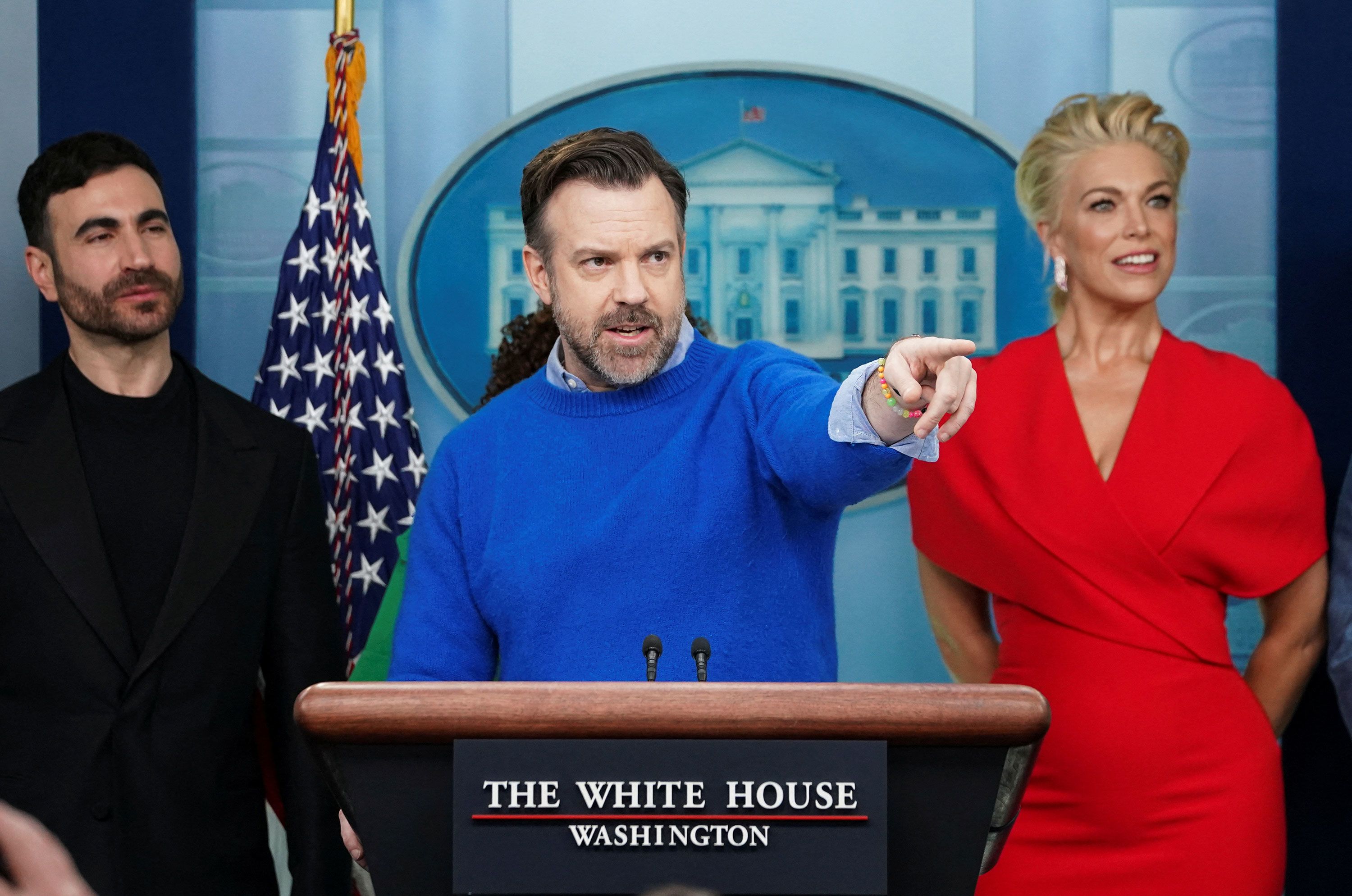 Jason Sudeikis and 'Ted Lasso' team explain winning over the soccer world -  The Washington Post