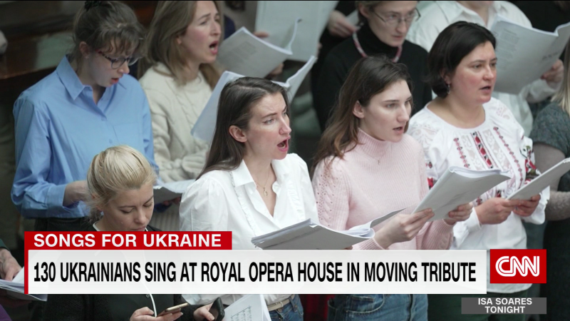 Ukrainians take the stage in moving tribute to their home | CNN