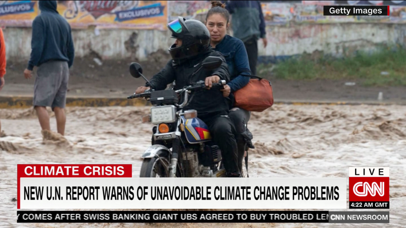 U.N. report warns “the climate time bomb is ticking” | CNN