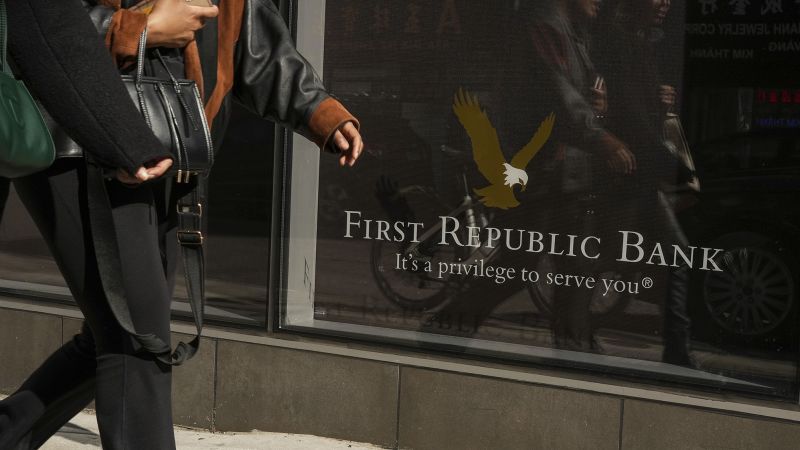 NextImg:JPMorgan is advising First Republic on another potential lifeline, sources say | CNN Business