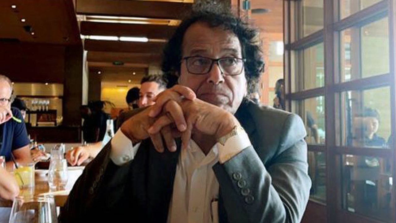In this photo provided by Ibrahim Almadi, Saad Ibrahim Almadi sits in a restaurant in an unidentified place, in the United States, on August 2021. Saudi Arabia has freed the Saudi-American citizen it had imprisoned more than a year over his old tweets critical of the kingdom's crown prince.