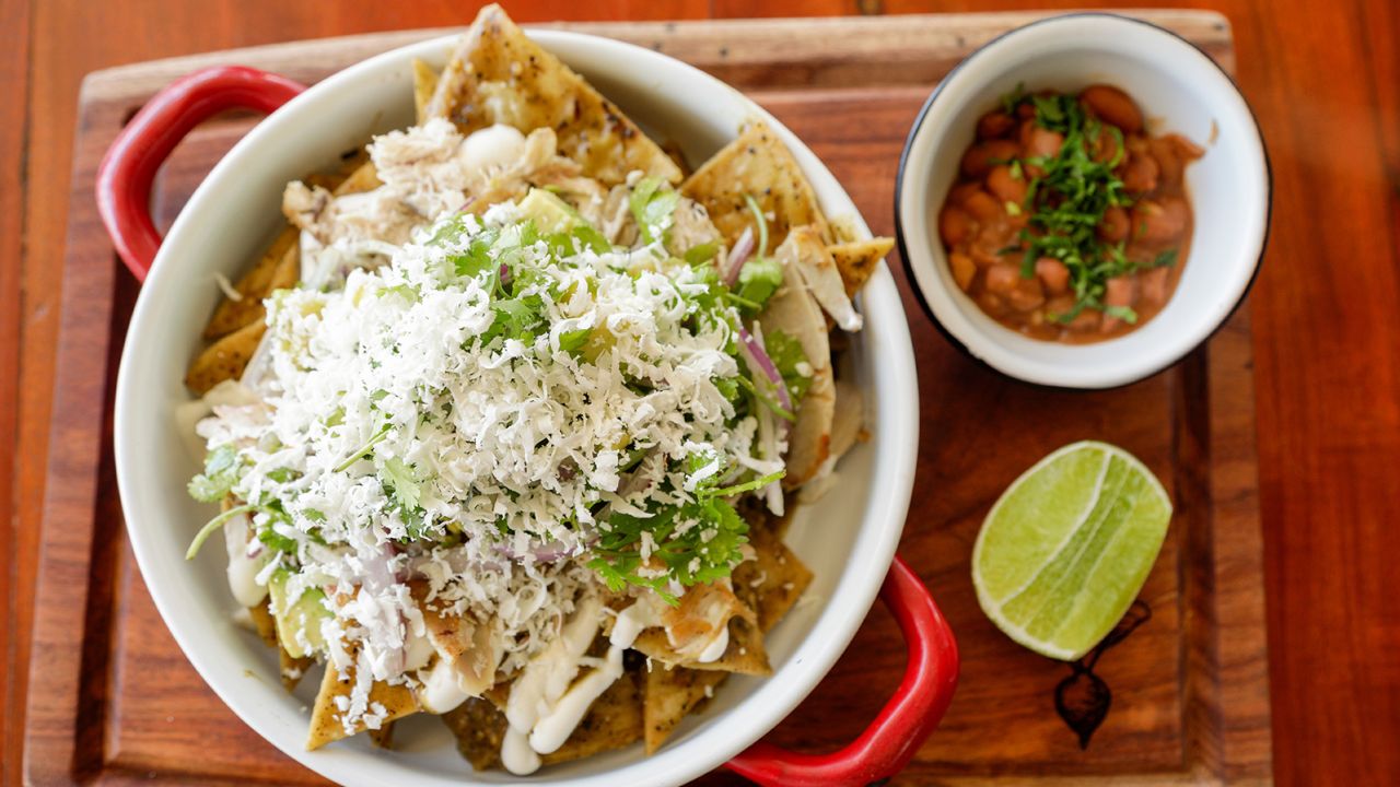 Leftover tortillas find new purpose in chilaquiles.