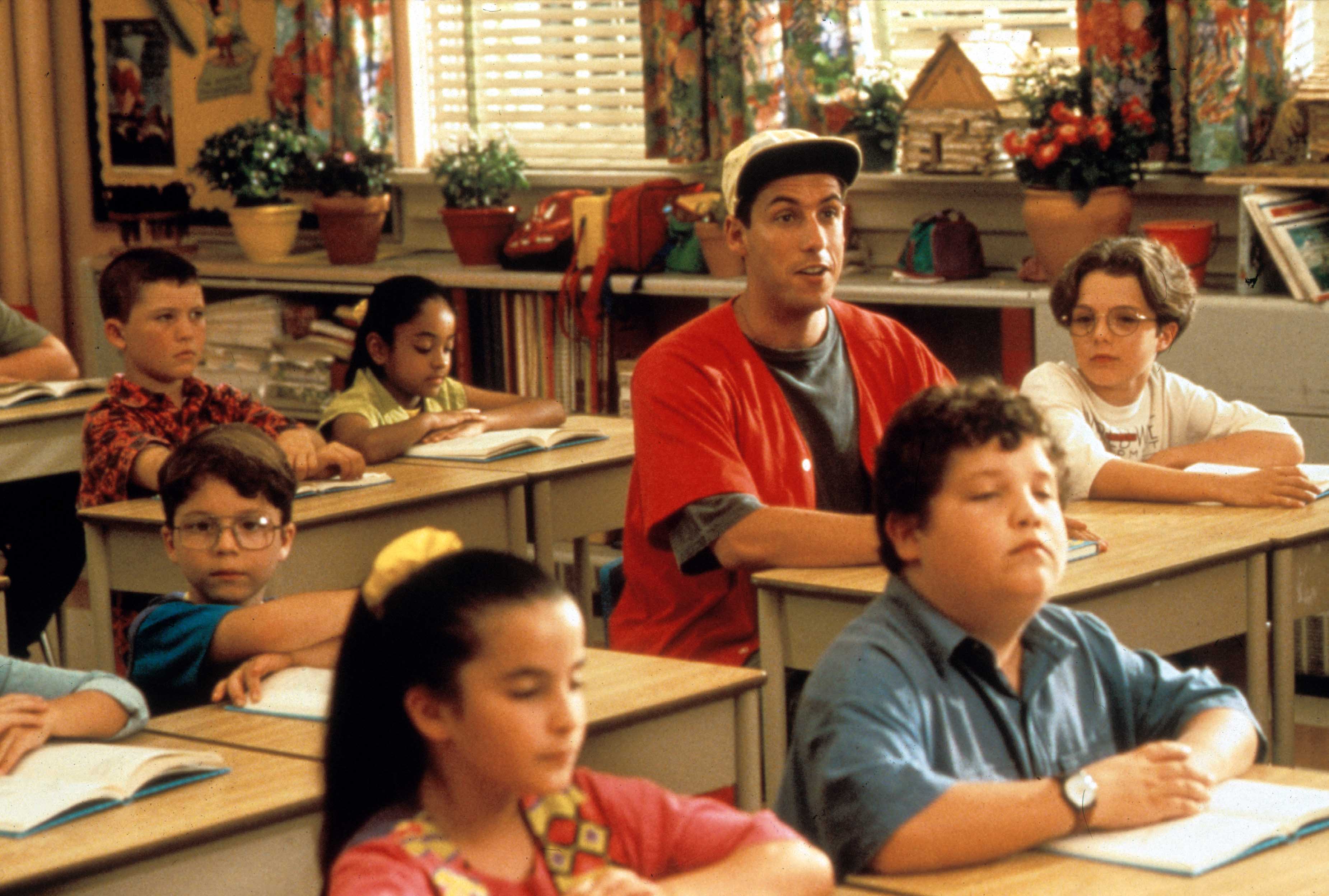 Sandler capitalized off his 'SNL' fame to star in movies, including the 1995 film 'Billy Madison.'