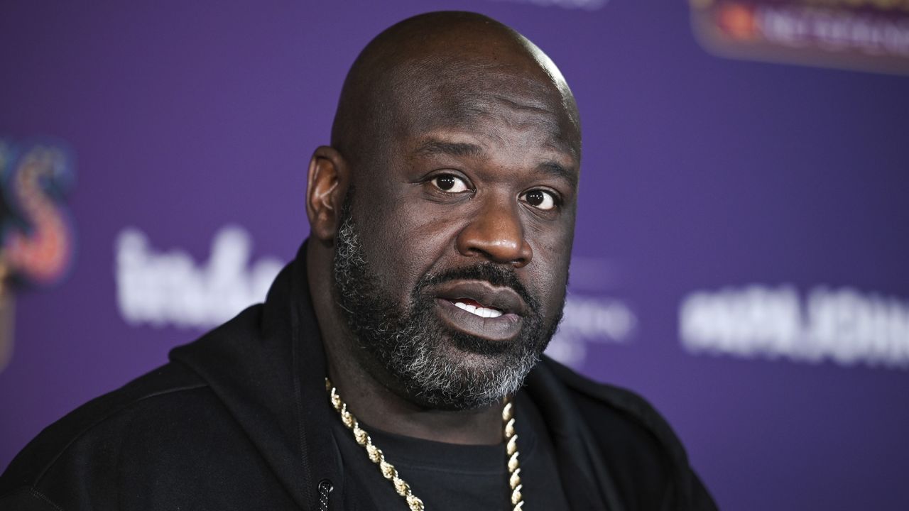 Shaquille O'Neal, here in February, is recovering from hip surgery.
