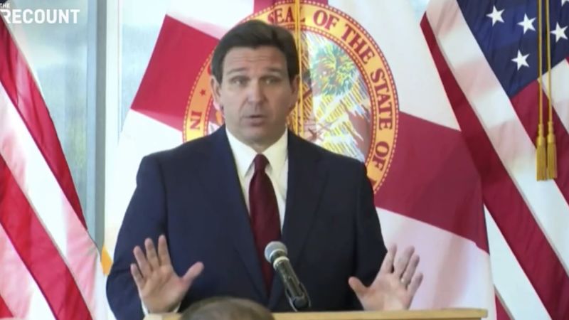 Watch: Hear DeSantis quip over Trump’s hush money case | CNN Politics