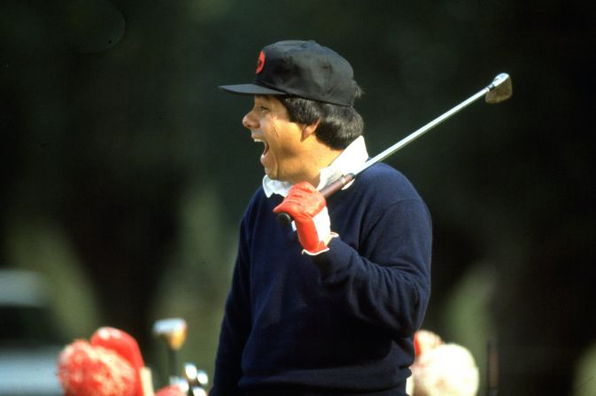 <strong>The Merry Mex, Lee Trevino:</strong> A Texan of Mexican descent, it says much about <a href="index.php?page=&url=https%3A%2F%2Fwww.cnn.com%2Fvideos%2Fsports%2F2013%2F06%2F06%2Fliving-golf-lee-trevino-merion.cnn" target="_blank">Lee Trevino's</a> personality that he was renowned as much for his sense of humor as he was for his remarkable golfing talents. The Masters was the only major to elude Trevino, who won the remaining three twice each before making a cameo in the beloved golf comedy film "Happy Gilmore" in 1996.
