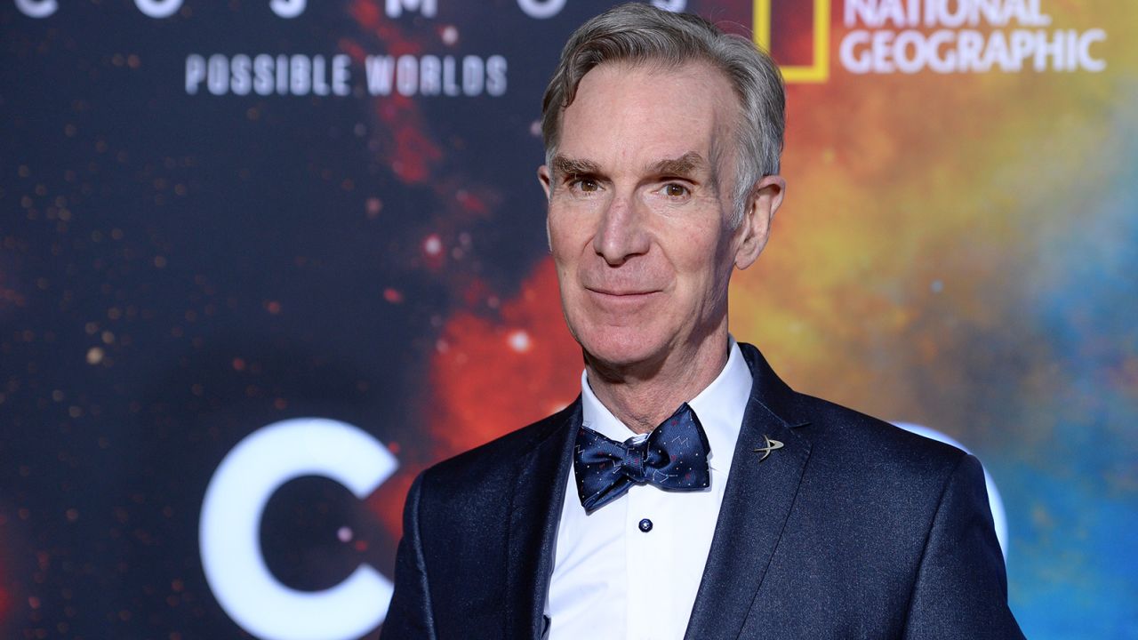 Bill Nye arrives at National Geographic's "Cosmos: Possible Worlds" Los Angeles Premiere at Royce Hall, UCLA, on February 26, 2020.