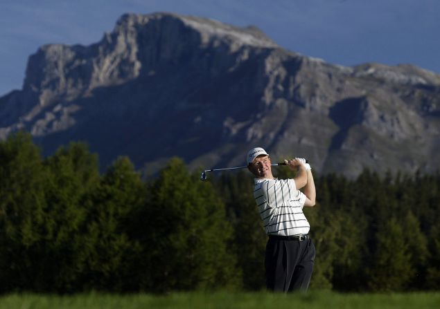 <strong>The Big Easy, Ernie Els: </strong>A 6-feet 3-inch (1.91 meter) giant with a liquid swing, "The Big Easy" was a natural title for four-time major champion <a href="https://www.cnn.com/videos/sports/2021/06/29/ernie-els-golf-coast-england-open-championship-living-golf-spt-intl-spc.cnn" target="_blank">Ernie Els</a>. His moniker inspired the name for a developmental tour in his native South Africa -- "The Big Easy Tour."