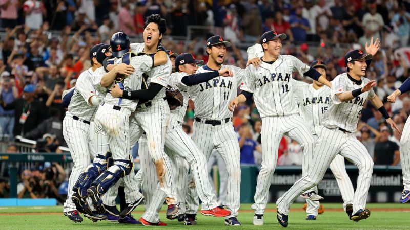 World Baseball Classic final: Japan wins third title with 3-2 victory over Team USA | CNN