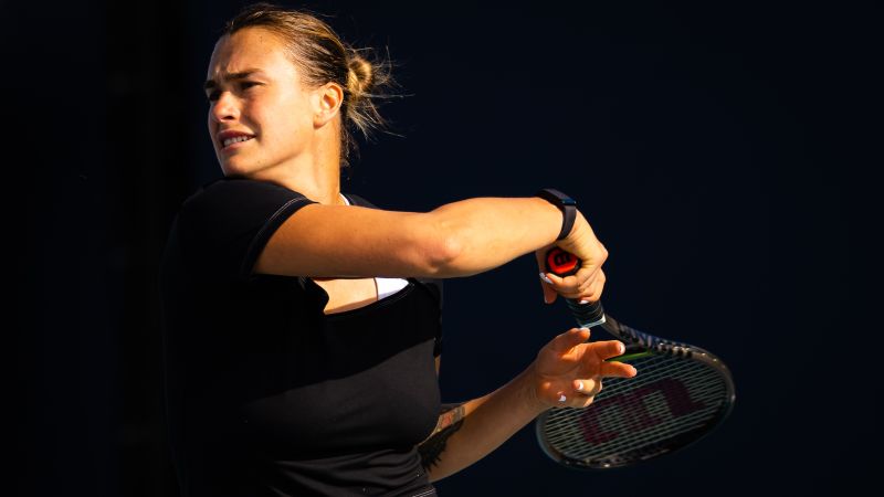 Belarusian tennis player Aryna Sabalenka found it tough to face ‘hate’ in locker room | CNN