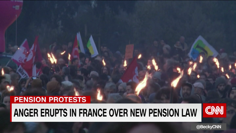 A senior official in France’s largest union explains the anger over President Macron’s pension reforms  | CNN