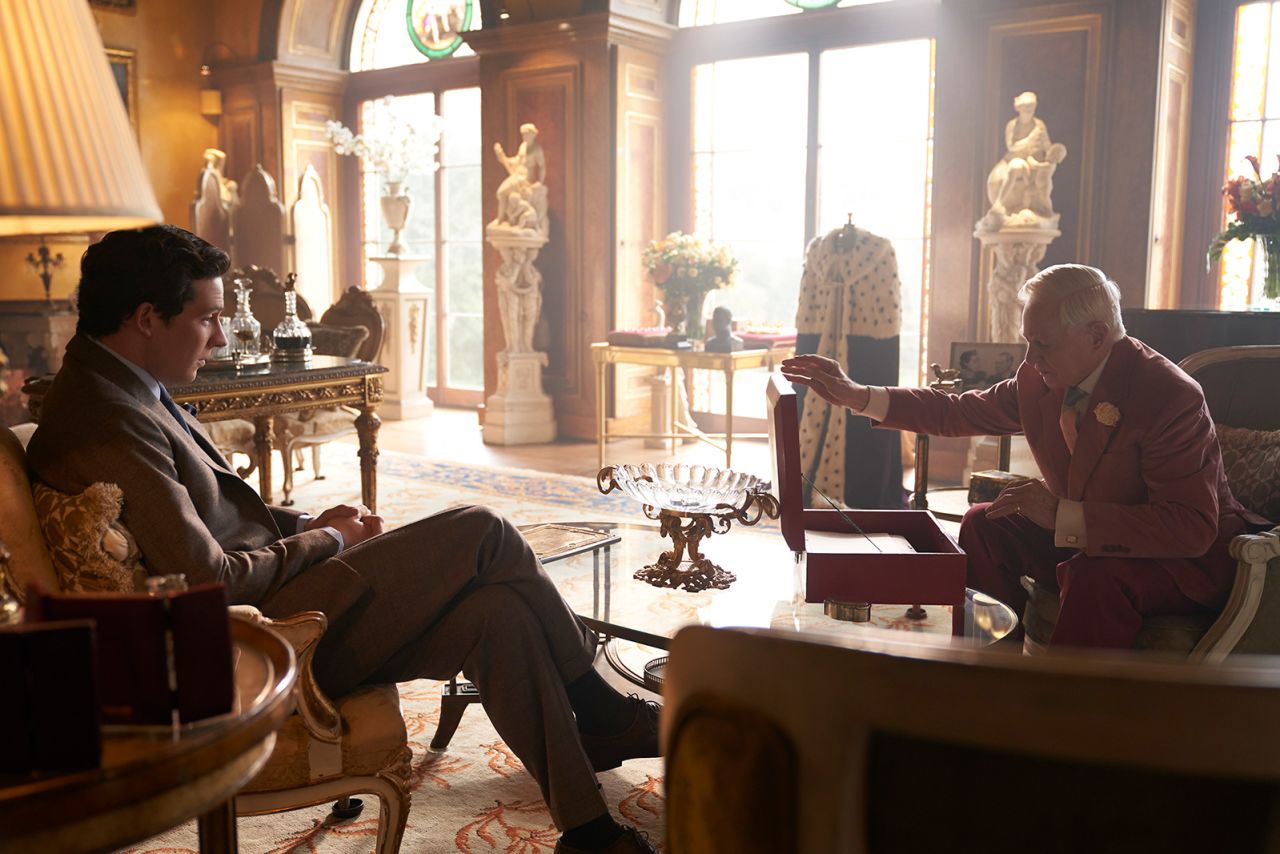 Episodes of "The Crown" -- including this one from season three -- have been set inside the house, but were filmed elsewhere.