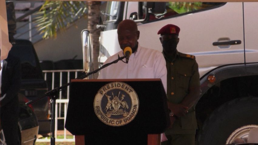screengrab Ugandan president anti-gay
