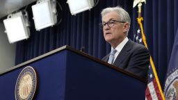 Federal Reserve Board Chair Jerome Powell speaks during a news conference at the Federal Reserve, Wednesday, March 22, 2023, in Washington. 