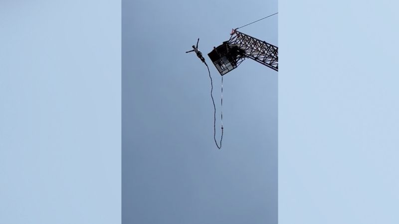 Tourist survives bungee jump fall in Thailand after cord snaps | CNN