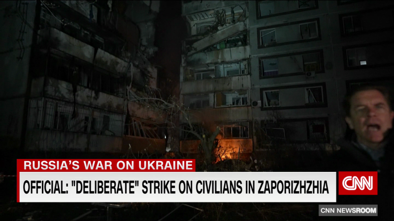 Destruction After Russia Launches Daytime Strikes In Zaporizhzhia | CNN