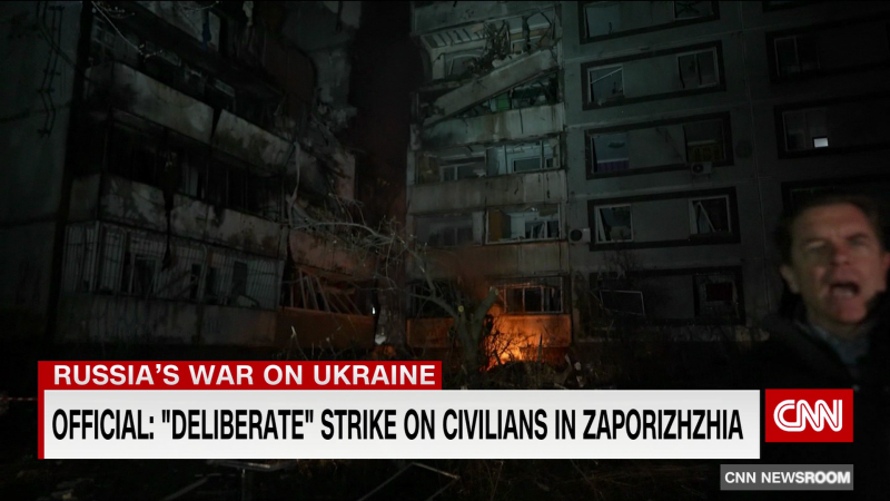 Destruction after Russia launches daytime strikes in Zaporizhzhia | CNN