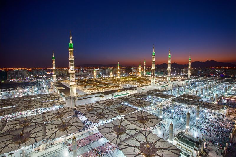 The high-speed train in Saudi Arabia that connects Mecca and